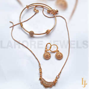Golden Jewelry Sets Fancy