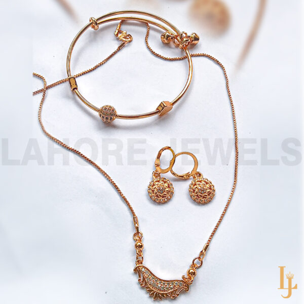 Golden Jewelry Sets Fancy